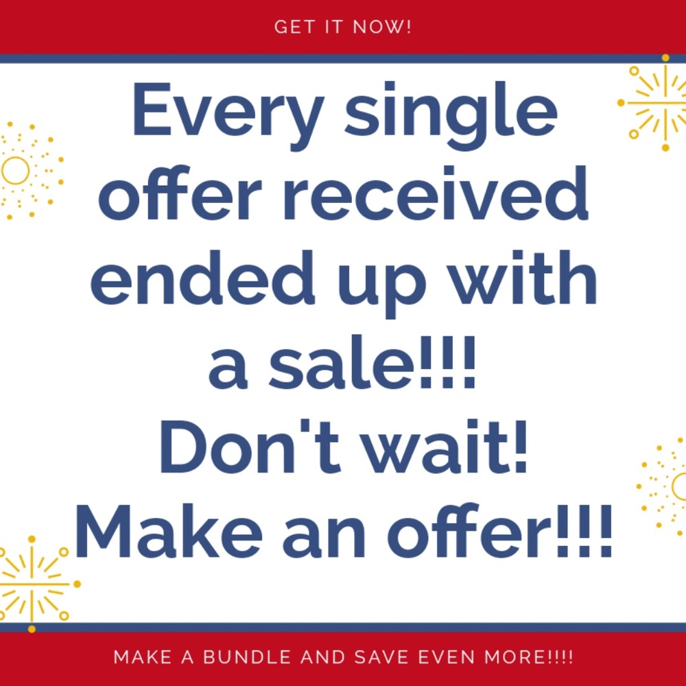 Everything is negotiable!!!!